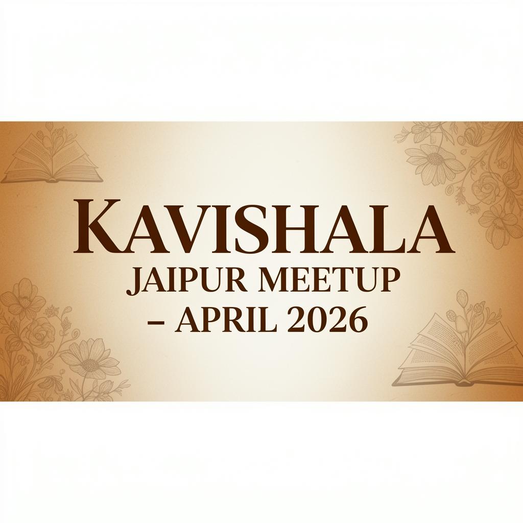 Kavishala Jaipur Meetup - November 2026