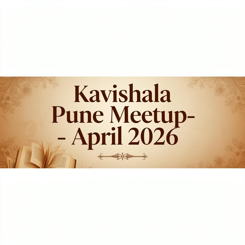 Kavishala Pune Meetup - October 2026